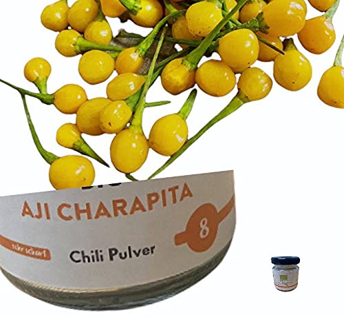 Aji Charapita Pulver 10 gm -Bio- von Samenchilishop (Immer nur einmal Versand)