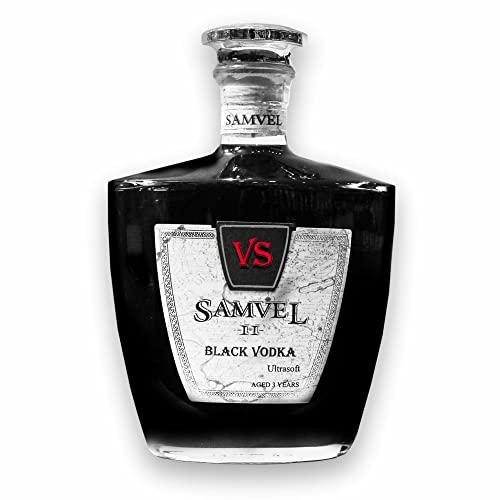 Black Vodka Samwel II 3 Jahre Reifezeit schwarzer Wodka Catechu von Samwell II