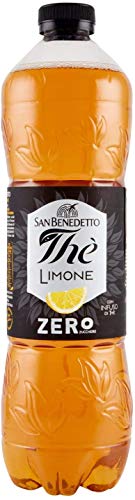 12x San benedetto Zero Eistee The' Zitrone PET 1,5L ohne Zucker tea erfrischend von San Benedetto