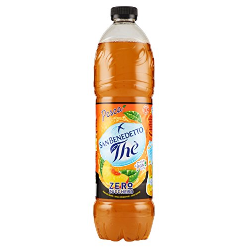 San benedetto Zero Eistee The' Pfirsich PET 1,5L ohne Zucker tea erfrischend von San Benedetto