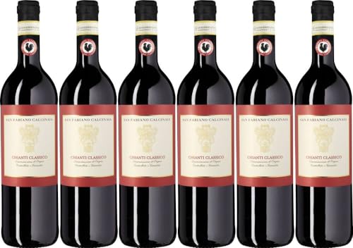 6x San Fabiano Calcinaia Bio Chianti Classico 2021 - San Fabiano Calcinaia, Toscana - Rotwein von San Fabiano Calcinaia