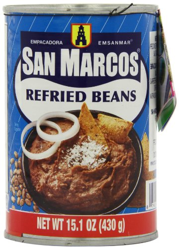 San Marcos Refried Bohnen, 430 g, 6 Stück von San Marcos