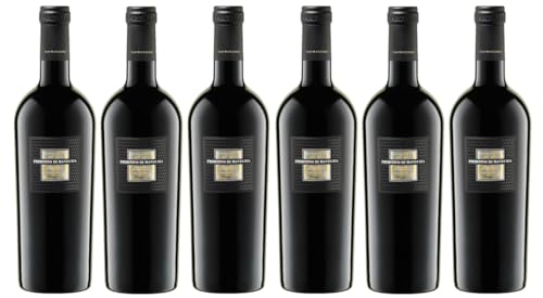 6x 0,75l - 2019er - San Marzano Vini - Sessantanni - Primitivo di Manduria D.O.P. - Apulien - Italien - Rotwein halbtrocken von San Marzano Vini