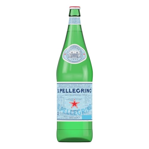 San Pellegrino Sprudelwasser in der Flasche, 24 x 500 ml von San Pellegrino