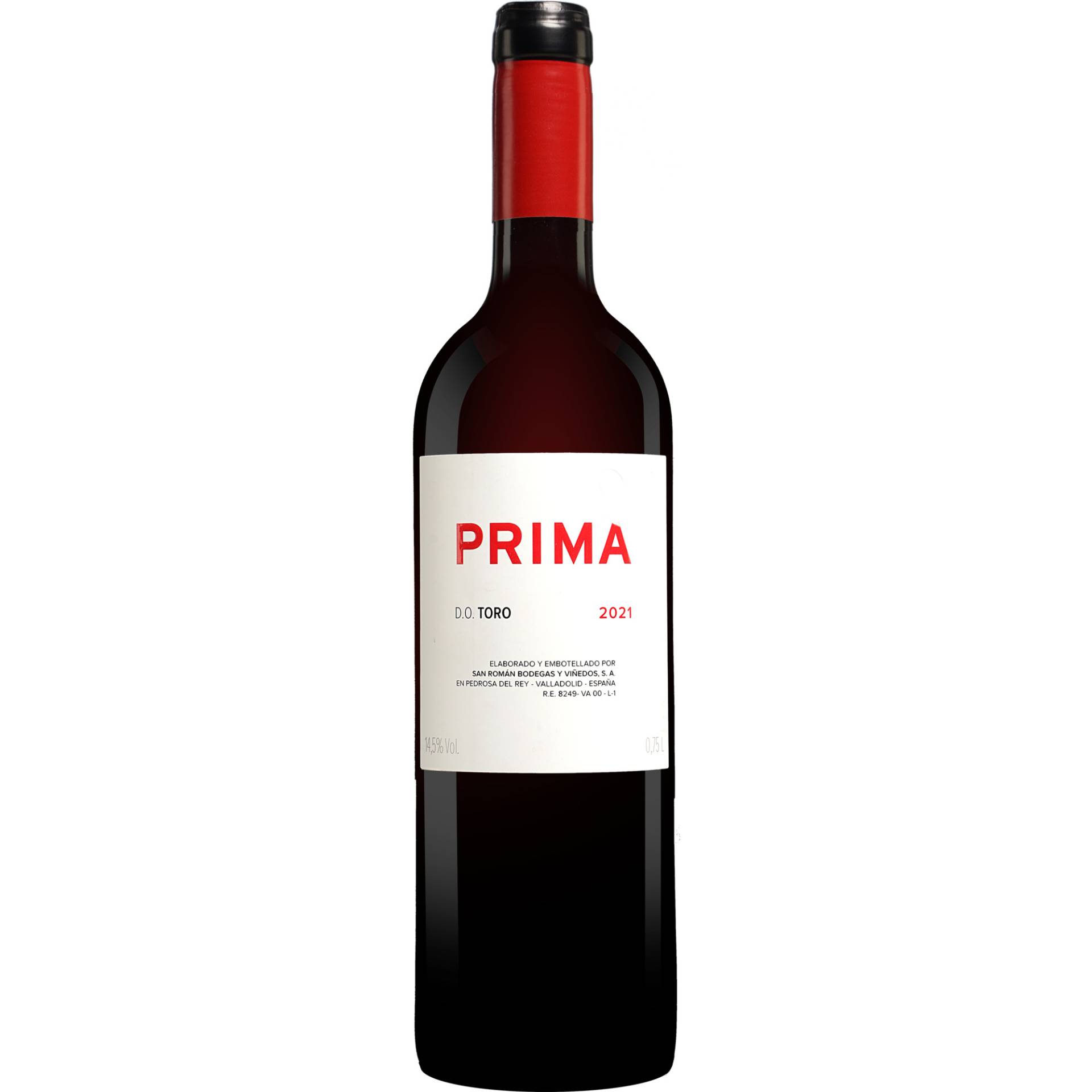 Prima 2021  0.75L 14.5% Vol. Rotwein Trocken aus Spanien von San Román Bodegas y Viñedos