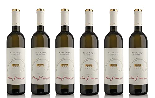 6x 0,75l - 2023er - San Simone - Prestige - Pinot Grigio - Friuli Grave D.O.P. - Friaul - Italien - Weißwein trocken von San Simone