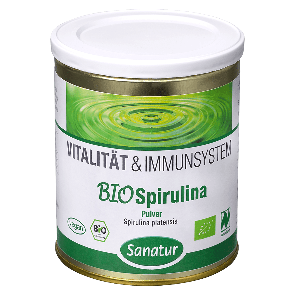 Bio Spirulina Pulver von Sanatur