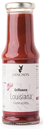 Bio Grillsauce Louisiana, Sanchon (1 x 210 ml) von Sanchon