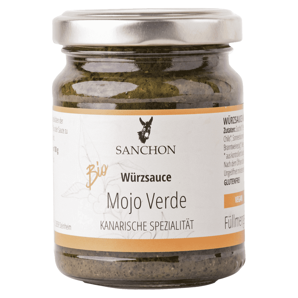 Bio Würzsauce Mojo Verde von Sanchon