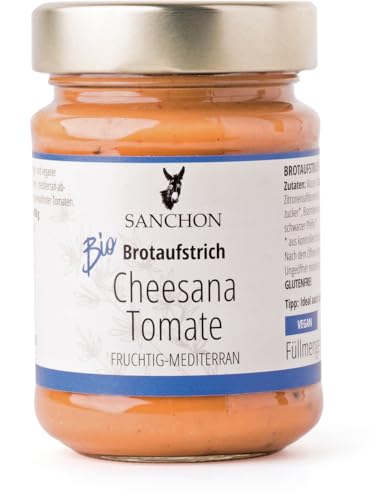 Brotaufstrich Cheesana Tomate, Sanchon 12 x 170 gr von Sanchon