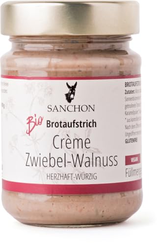 Brotaufstrich Crème Zwiebel-Walnuss, Sanchon von Sanchon