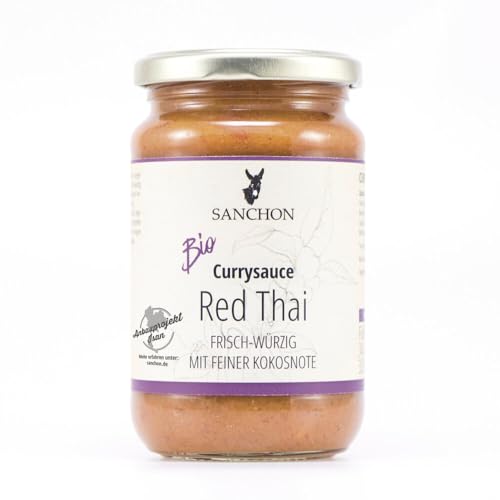 Currysauce Red Thai, Sanchon 12 x 320 ml von Sanchon