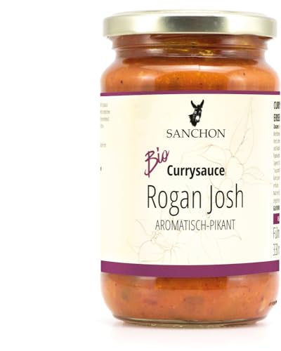 Sanchon Currysauce "Rogan Josh" (330 ml) - Bio von Sanchon