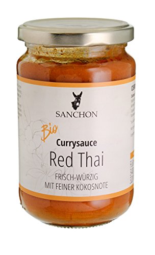 Sanchon Currysauce "Red Thai" (320 ml) - Bio von Sanchon