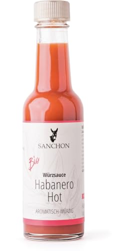 Würzsauce Habanero Hot, Sanchon 6 x 140 ml von Sanchon