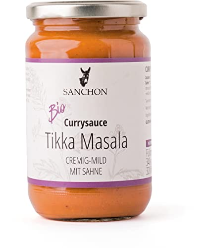 Bio Currysauce Tikka Masala, Sanchon (2 x 340 gr) von Sanchon