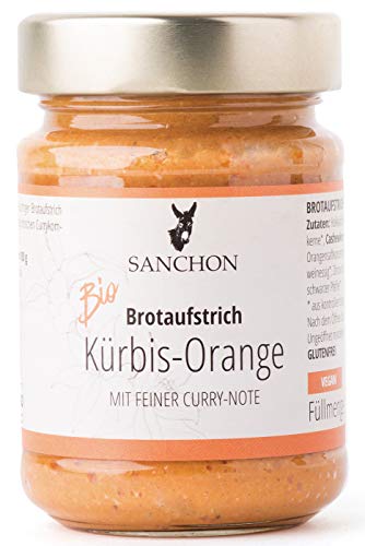 Sanchon Brotaufstrich mit Kürbis & Orange (190 g) - Bio von Sanchon