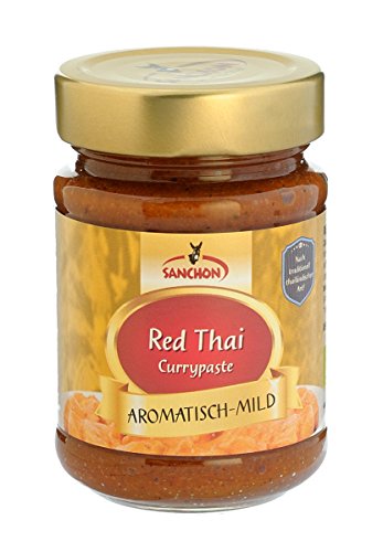 Sanchon Currypaste "Red Thai" (190 g) - Bio von Sanchon