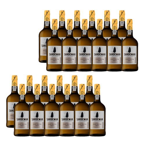 Portwein Sandeman White - Dessertwein - 24 Flaschen von Sandeman