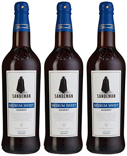 Sandeman Medium Sweet Sherry 3er Pack (3 x 0.75 l) von Sandeman