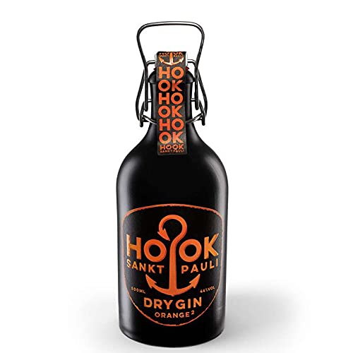 HOOK Gin Orange 500ml Buddel von Sankt Pauli Spirituosen