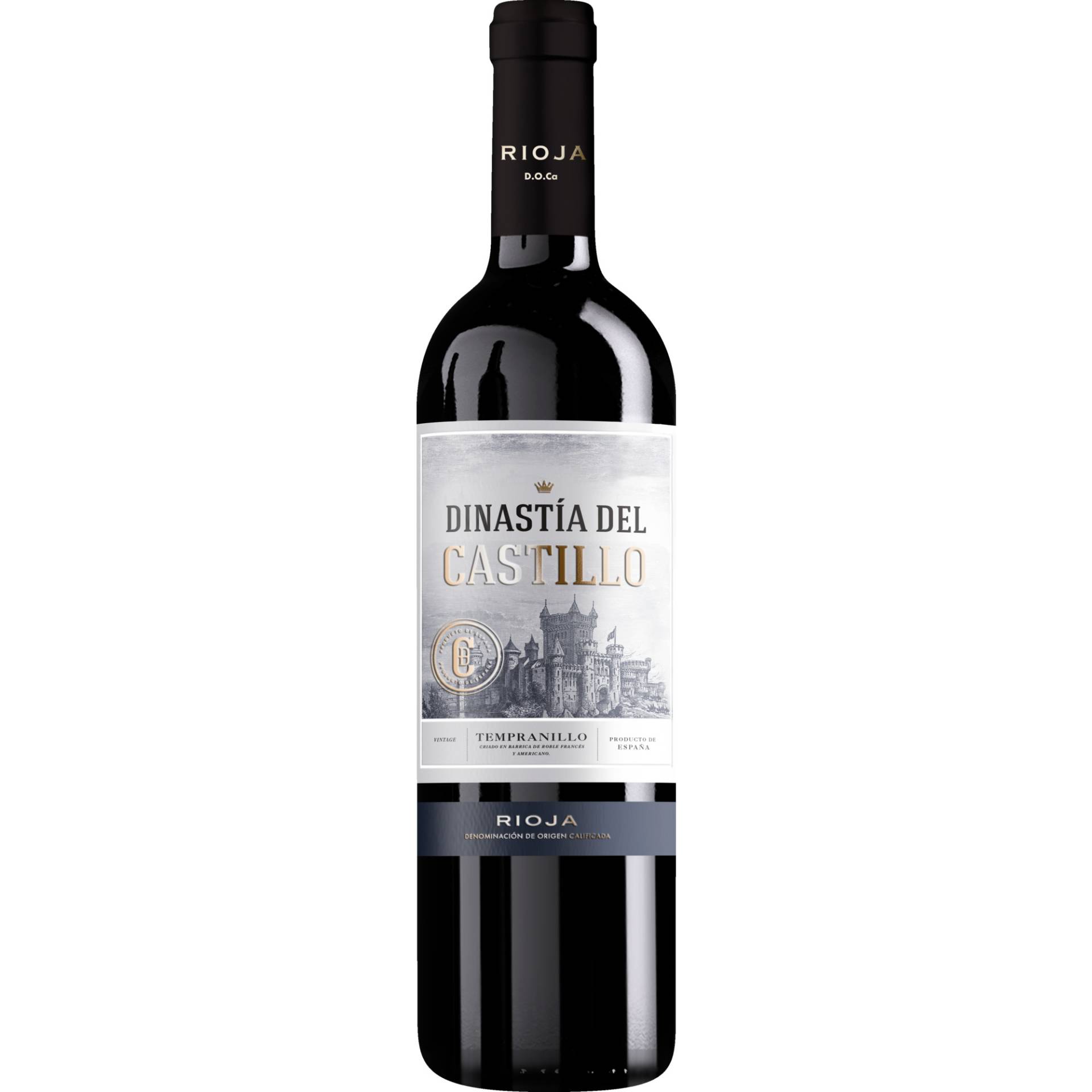 Dinastía del Castillo Tempranllo, Rioja DOCa, Rioja, 2023, Rotwein von Sanmive, Rincón de Soto, Espana