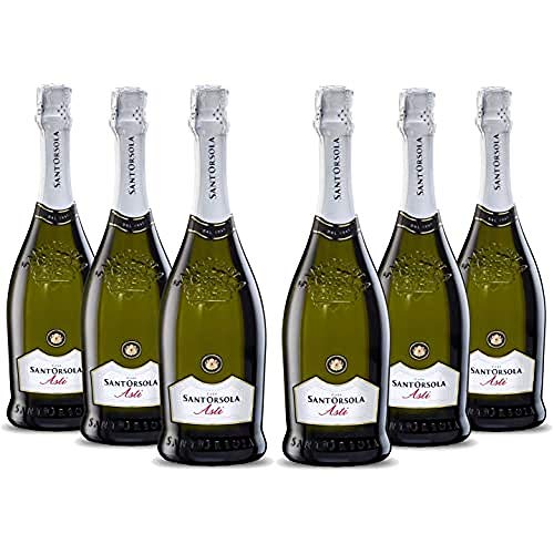 Sant'Orsola Asti D.O.C.G. SüÃŸer Sekt 6 Flaschen (6 x 0.75 l) von Sant'Orsola