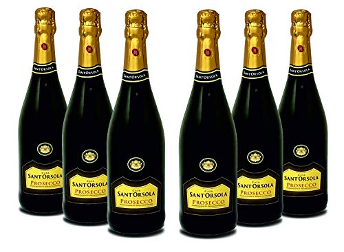 Sant'Orsola Prosecco D.O.C. Extra Dry Schaumwein 6 Flaschen Prosecco (6 x 0.75 l) von Sant'Orsola