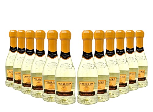 Sant'Orsola Prosecco D.O.C. Millesimato Schaumwein 12 Flaschen Prosecco (12 x 0.02 l) von Sant'Orsola