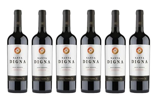 6x 0,75l - 2023er - Miguel Torres - Santa Digna - Gran Reserva - Carménère - Chile - Rotwein trocken von Santa Digna