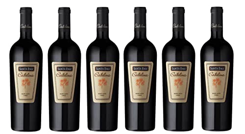 6x 0,75l - Santa Ema - Catalina - Maipo Alto - Valle del Maipo D.O. - Chile - Rotwein trocken von Santa Ema