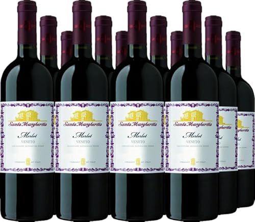 12er Vorteilspaket Merlot Pramaggiore Santa Margherita DOC 2020 (12 x 0.75 l) von Santa Margherita