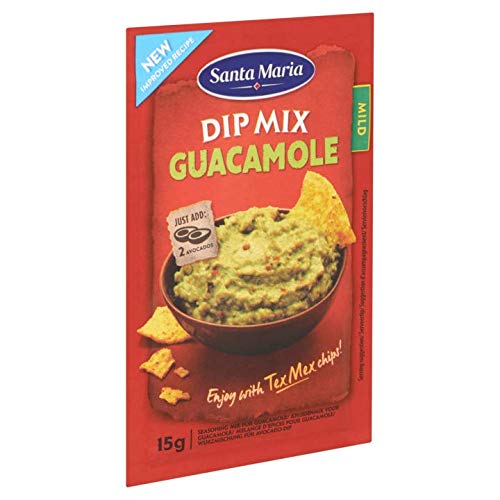 Guacamole-Mix | Santa Maria | Dip Mix Guacamole Mild | Gesamtgewicht 15 Gramm von Santa Maria