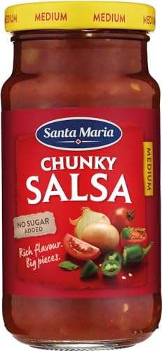 Santa Maria Chunky Salsa Sauce Medium Für Mexikanische Küche, 230 g von Santa Maria