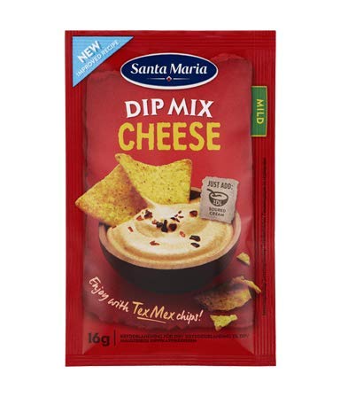 Santa Maria Gewürz Gewürzmischung für Käse Dip-Sauce, 16g von Santa Maria