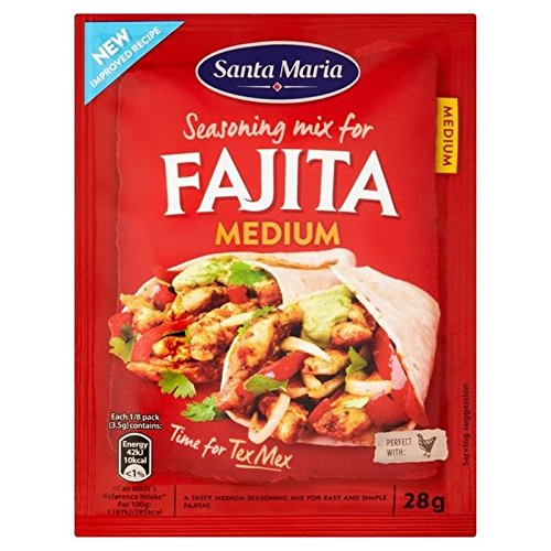 Santa Maria Medium Fajita Gewürz 28G (Packung mit 2) von Santa Maria