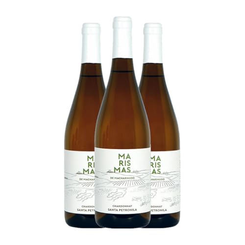 Santa Petronila Marismas Chardonnay Vino de la Tierra de Cádiz 75 cl Weißwein (Karton mit 3 Flaschen von 75 cl) von Santa Petronila