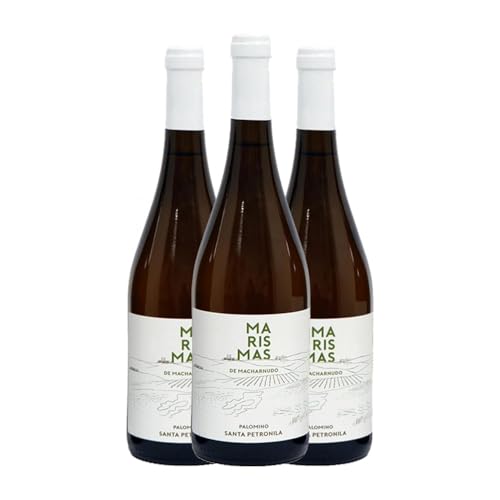 Santa Petronila Marismas Palomino Fino Vino de la Tierra de Cádiz 75 cl Weißwein (Karton mit 3 Flaschen von 75 cl) von Santa Petronila