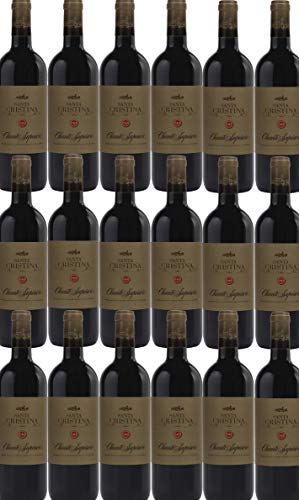 Rotwein aus der Toskana - 18 x 0,750 l. - CHIANTI SUPERIORE DOCG - Santa Cristina - Weingut Marchesi Antinori von Santa cristina - Weingut Marchesi Antinori