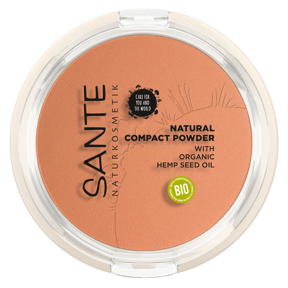 Compact Powder 03 Warm Honey von Sante Naturkosmetik