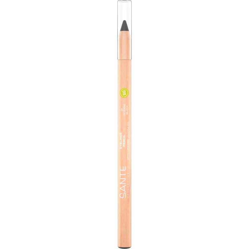 Eyeliner Pencil 01 Intense Black von Sante Naturkosmetik