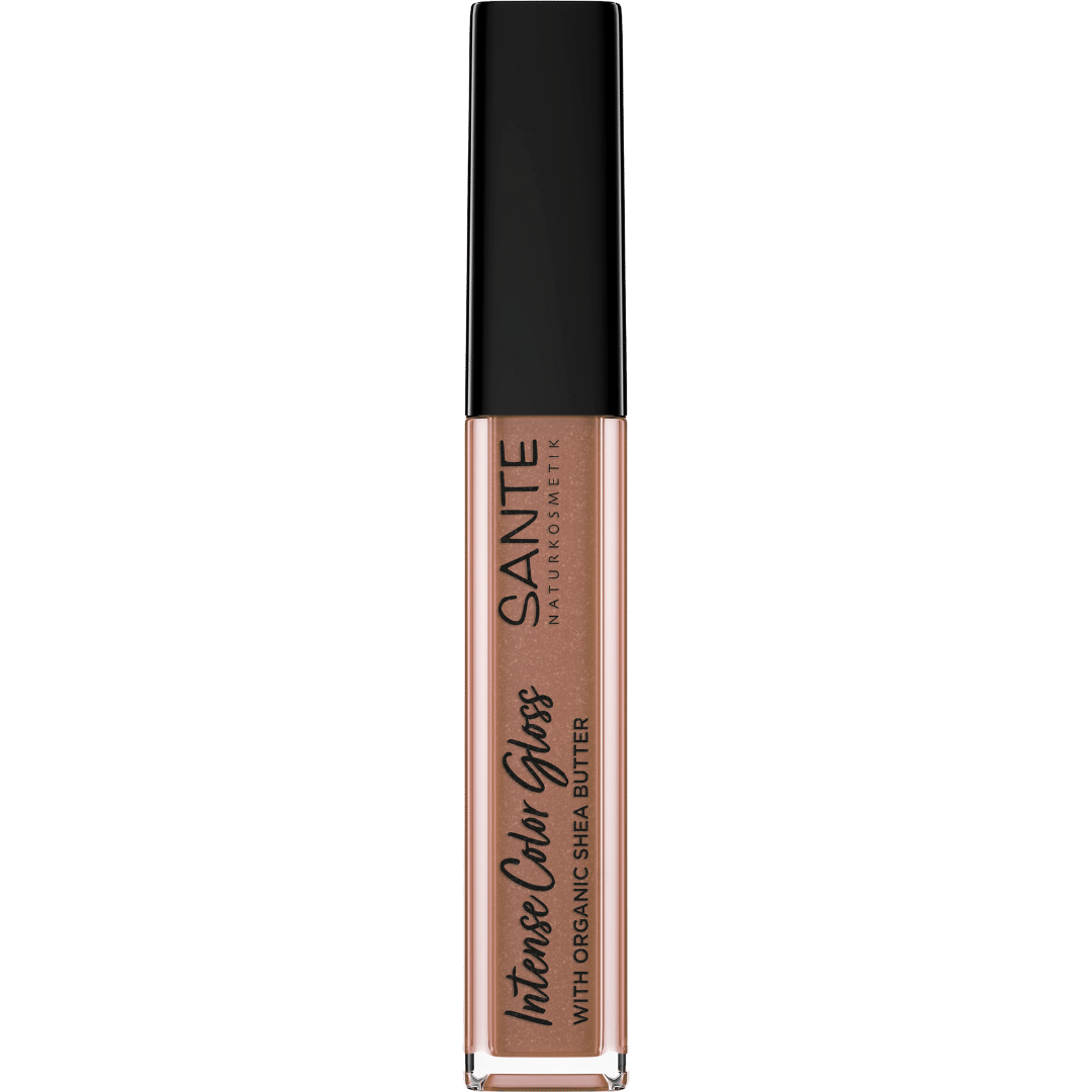 Intense Color Gloss 01 Glistening Nude 2021 von Sante Naturkosmetik