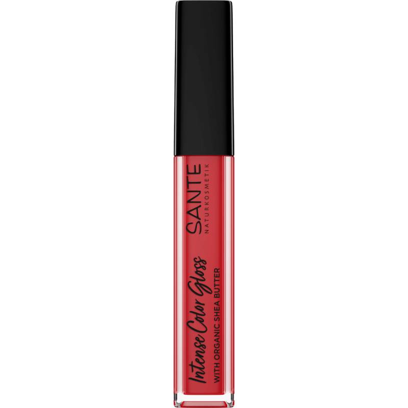 Intense Color Gloss 04 Sparkling Coral 2021 von Sante Naturkosmetik