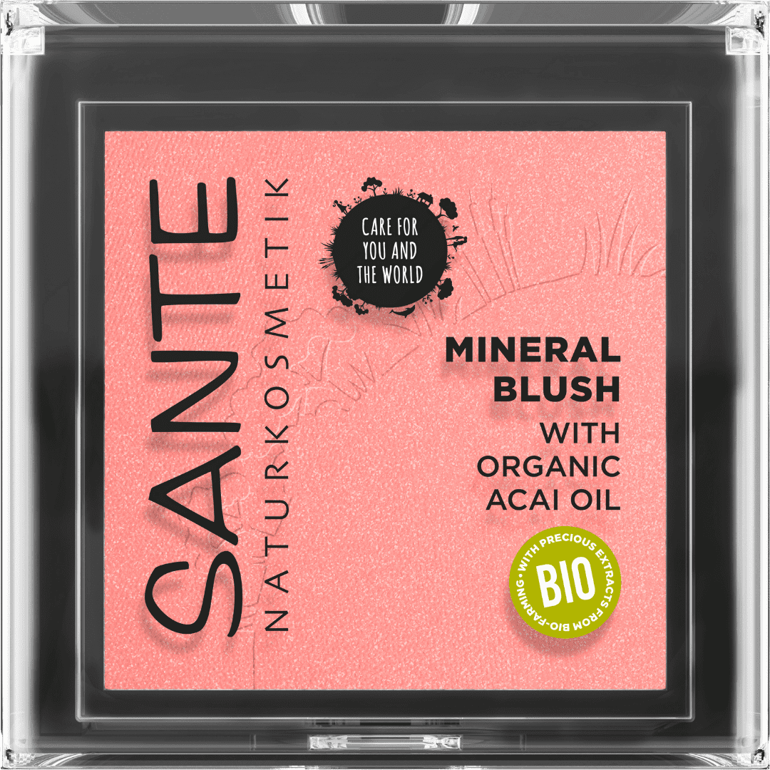 Mineral Blush 01 Mellow Peach von Sante Naturkosmetik