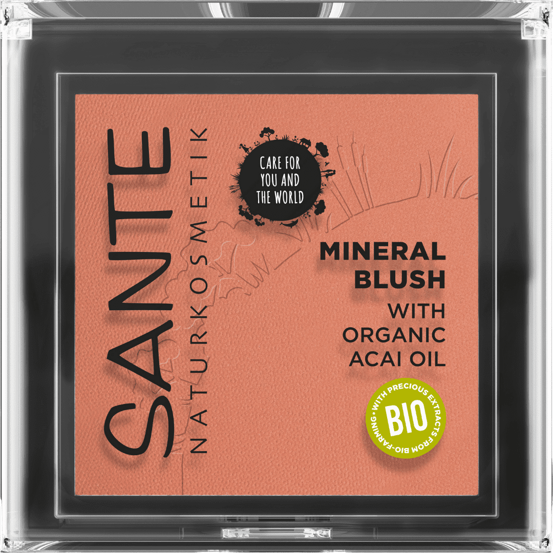 Mineral Blush 02 Coral Bronze von Sante Naturkosmetik