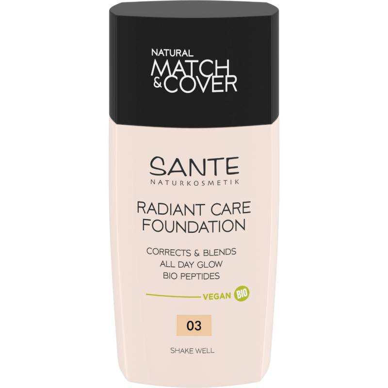 Radiant Care Foundation 03 von Sante Naturkosmetik