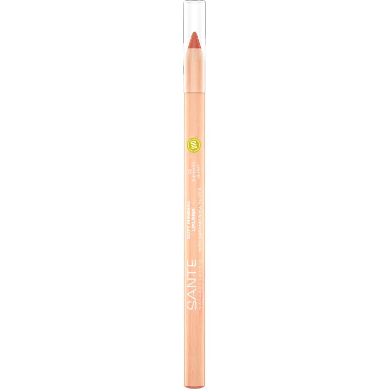 Soft Mineral Lipliner 02 Summer Berry von Sante Naturkosmetik