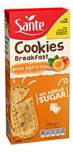 Fit Cereal Biscuits - 300g - Apricot von Sante