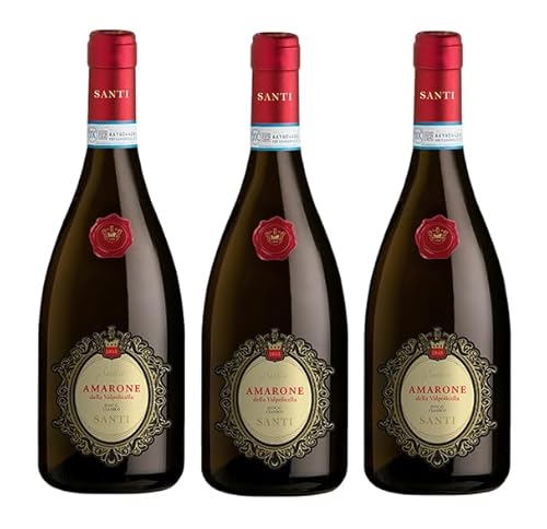 3x 0,75l - 2018er - Santi - Santico - Amarone della Valpolicella Classico D.O.C.G. - Veneto - Italien - Rotwein trocken von Santi