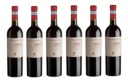 6x 0,75l - 2022er - Santi - Ca' Bordenis - Bardolino Classico D.O.P. - Veneto - Italien - Rotwein trocken von Santi